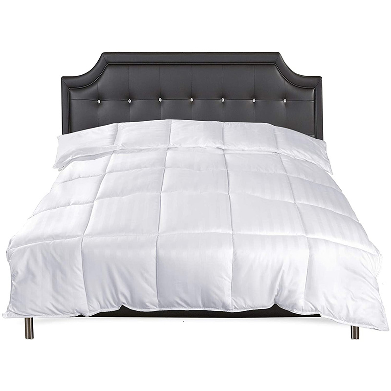 Duvet Inserir edredoms de resfriamento King Size, inserção de edredão leve, hotel de cama acolchoado para baixo consolador alternativo com guias de canto