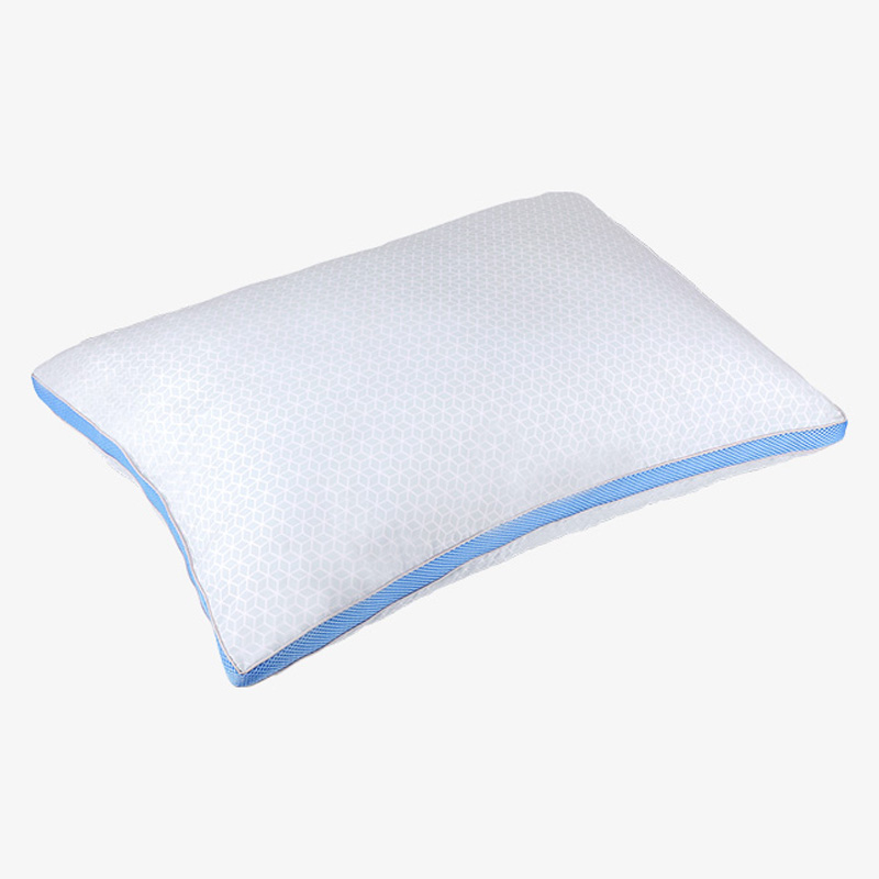 Travesseiro de resfriamento para dormir quente e suor noturno com um picm de impressão picada de umidade, travesseiros ultra legais