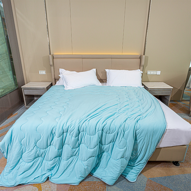 Consolador de resfriamento / cobertor Evlasting Touch fria para dormentes quentes listras leves Design de impressão de impressão coberta de gelo de verão para suores noturnos